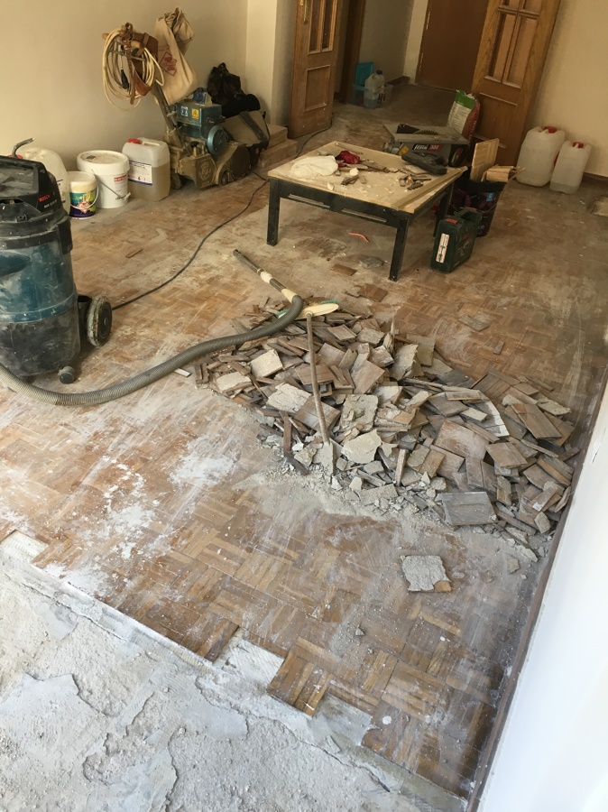 ARRANCADO DE TABLAS SUELTAS 