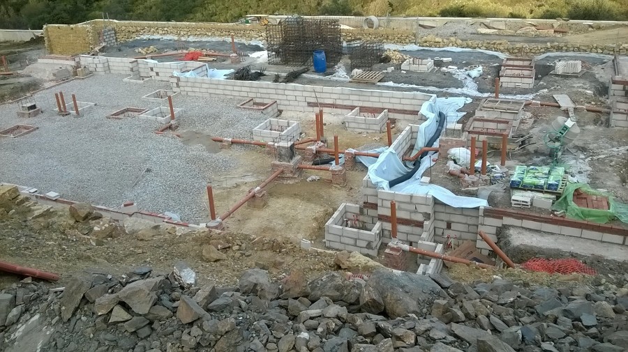 Arranque villa de lujo en el Cortesín