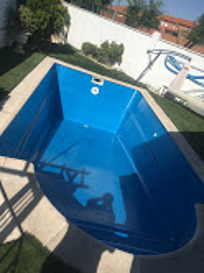 arreglada y pintada con resina cerramica