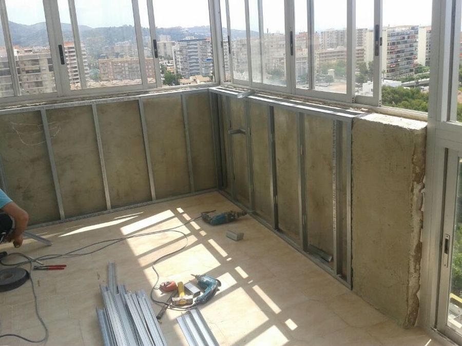 Arreglo de murete de terraza