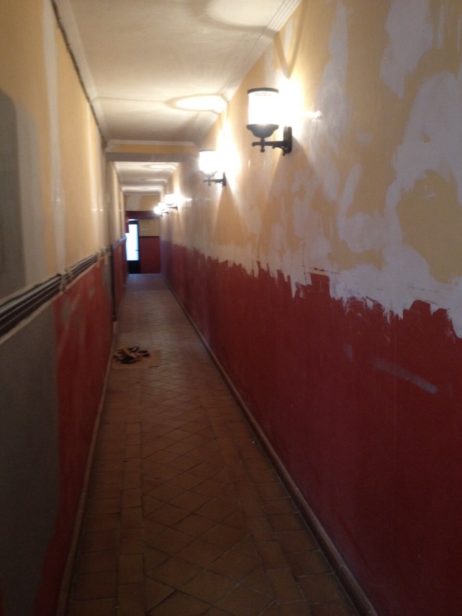 Arreglo de paredes en mal estado