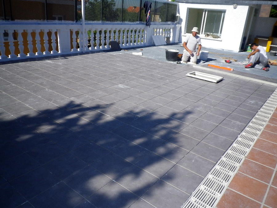 arreglo de terraza 85m2 