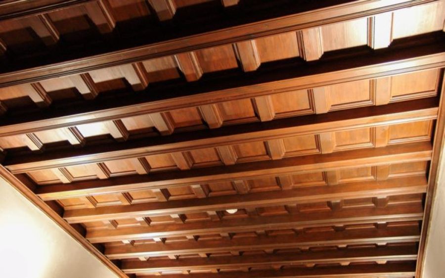 Artesonado de madera