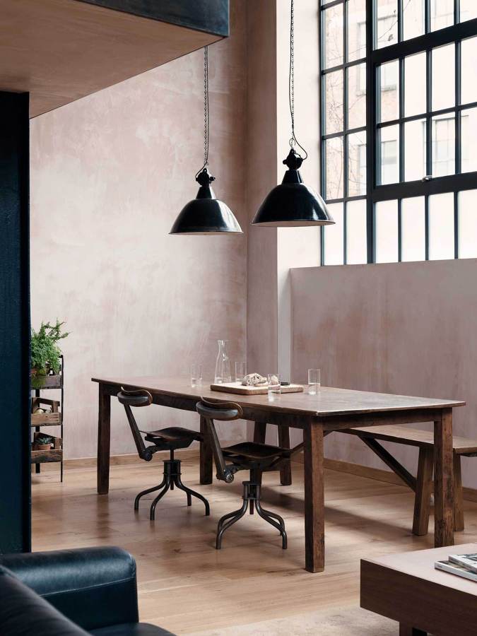 Estilo Nórdico industrial.
