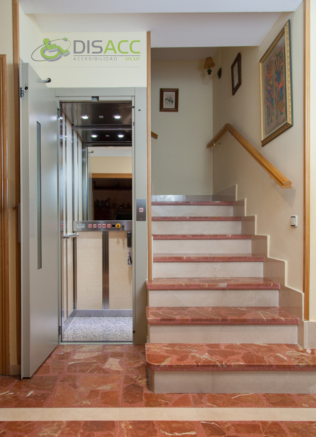 Ascensor en vivienda unifamiliar