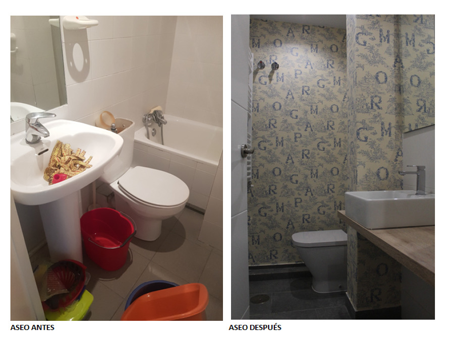 Aseo antes y después