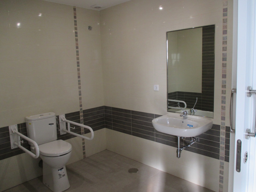 Aseo en zona pública para personas con discapacidad