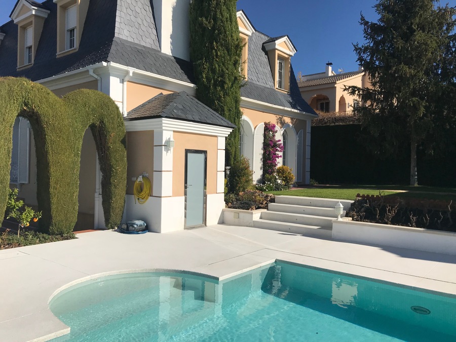 Aseo exterior anexo a vivienda