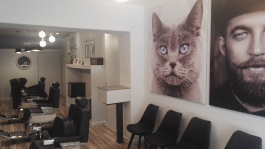 ASÍ HA QUEDADO Imagen y decoración de la barbería