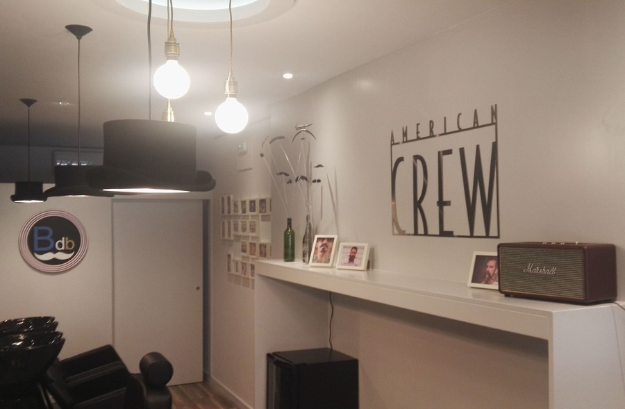 ASÍ HA QUEDADO Vista de la barbería