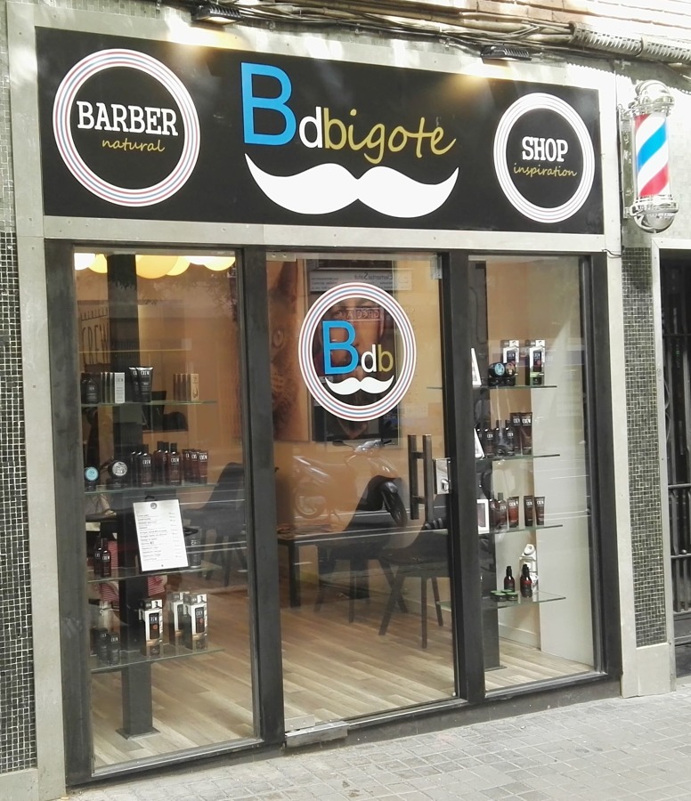 ASÍ HA QUEDADO Vista de la barbería BdBigote