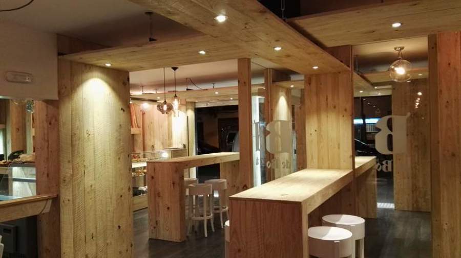 ASÍ HA QUEDADO Vista general de la panadería