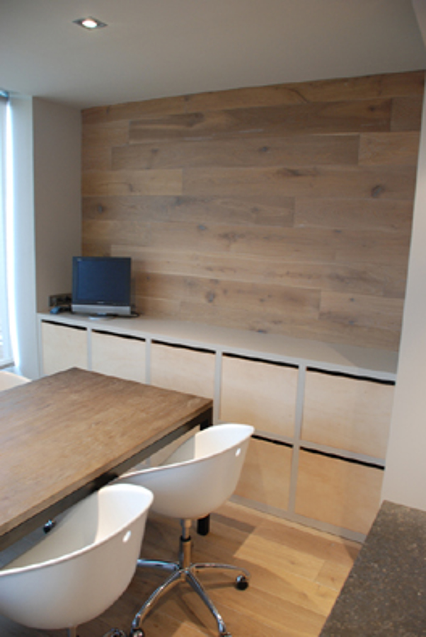 ASÍ HA QUEDADO Zona del comedor a medida