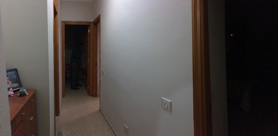 Así lucía este pasillo.