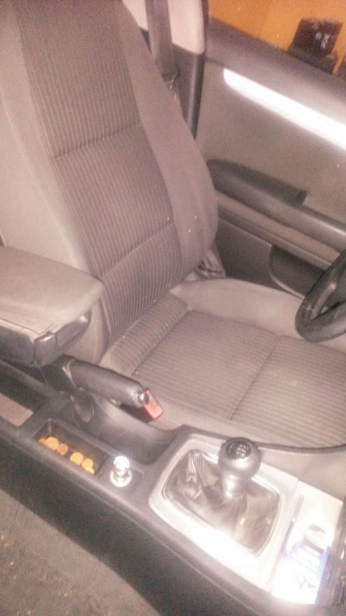 Asiento delantero antes