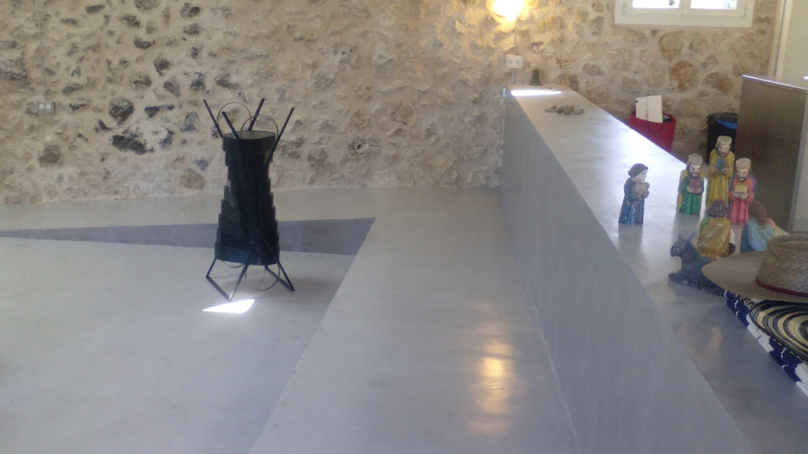 Aspecto bajada al salon