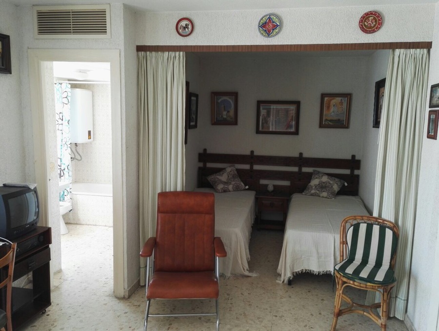 Aspecto del dormitorio antes de reformar