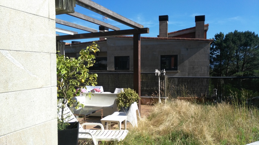 Aspecto del jardin antes de empezar la obra