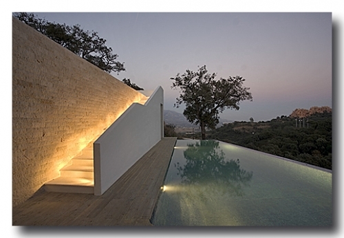 Aterdecer desde el porche