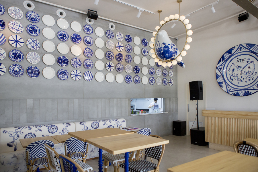 Àtic Restó, Palau Alameda.