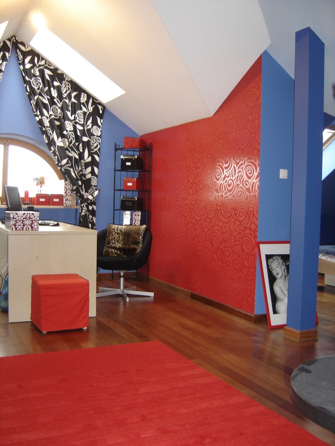 ático de una adolescente