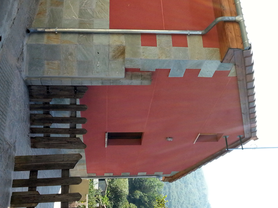 AVANCE DE LAS OBRAS. FACHADA LATERAL 