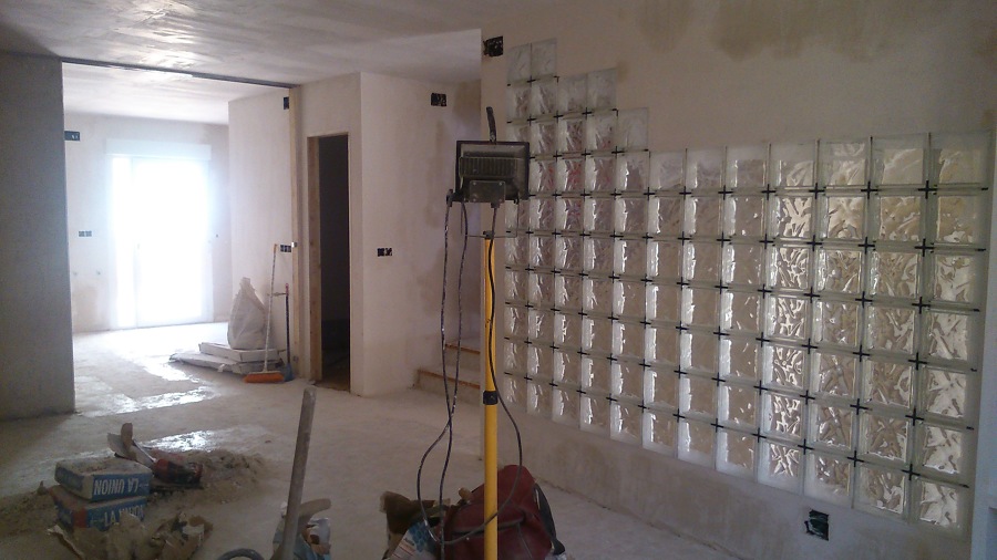 Avance de obra - Nueva tabiquería
