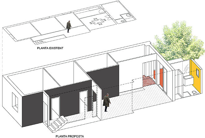 axonometría propuesta