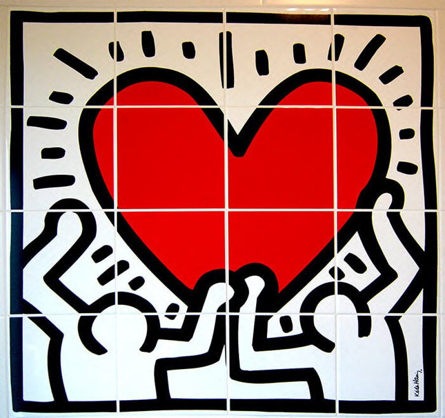 azulejos keith haring