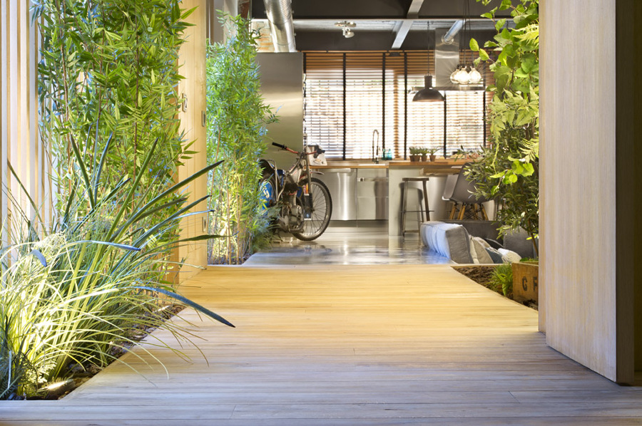 Bajo comercial convertido en loft (Terrassa)