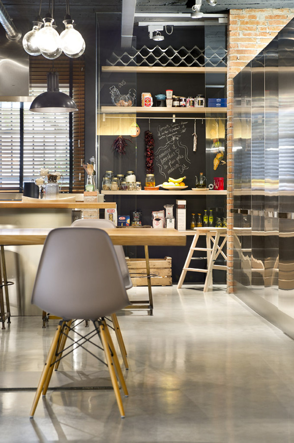 Bajo comercial convertido en loft (Terrassa)