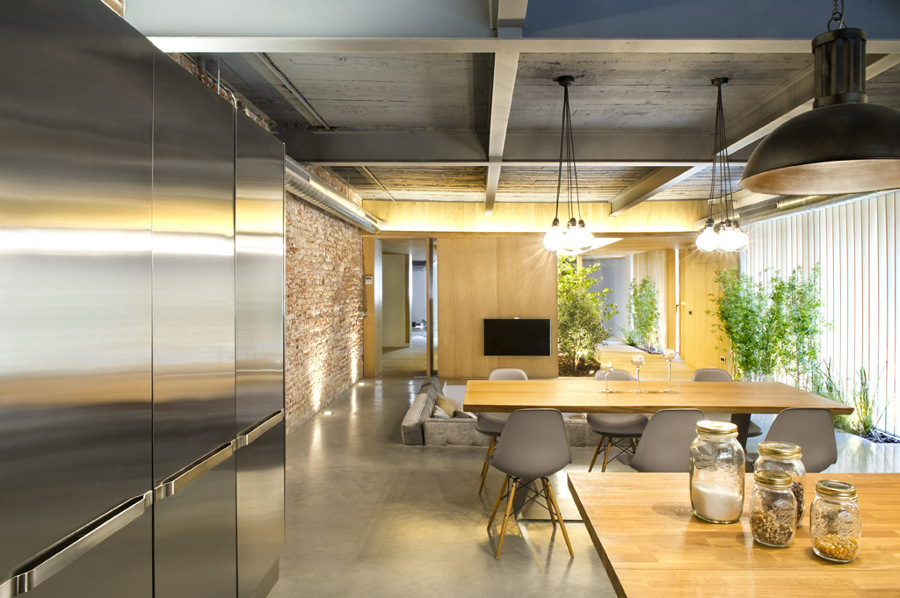 Bajo comercial convertido en loft (Terrassa)