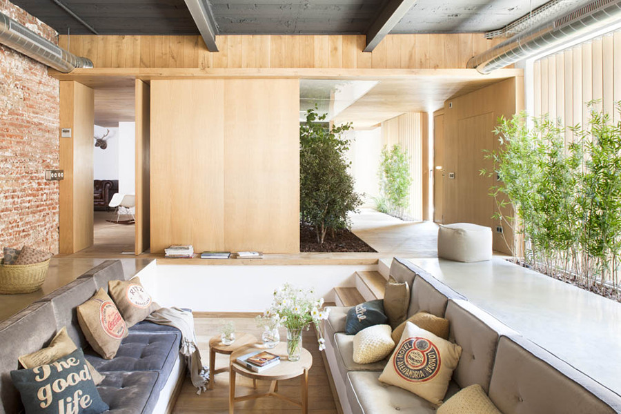 Bajo comercial convertido en loft (Terrassa)