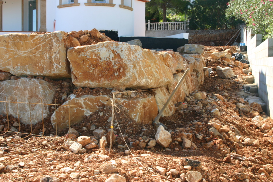 Bancales de rocalla