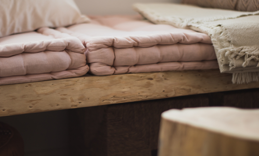 Banco madera natural