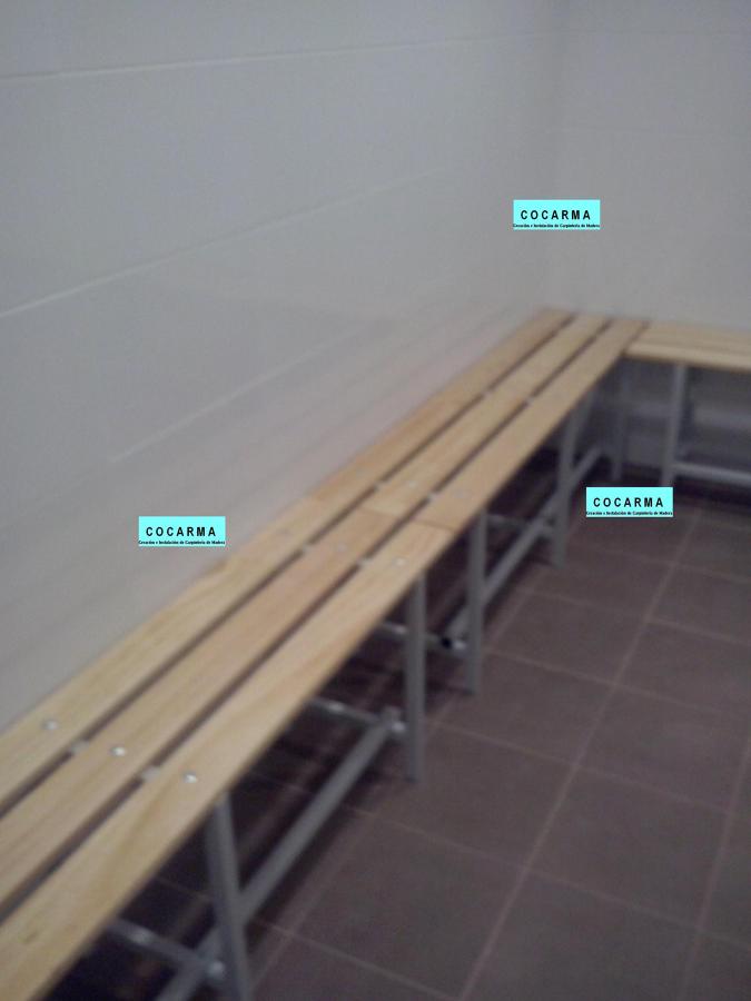 Bancos de vestuarios