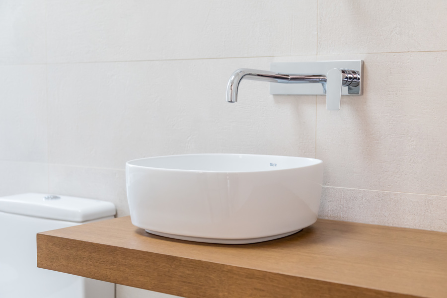 Baño 2. Lavabo sobreencimera