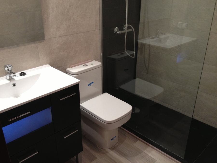Baño acabado.