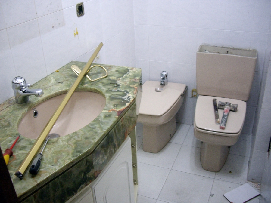 Baño Barcelona - Antes