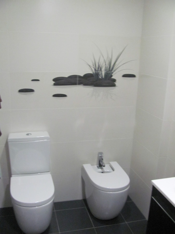 Baño con detalles de alicatado