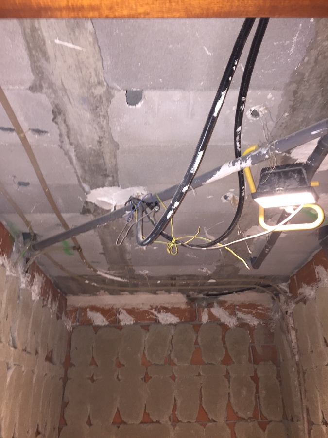 BAÑO DURANTE LA OBRA