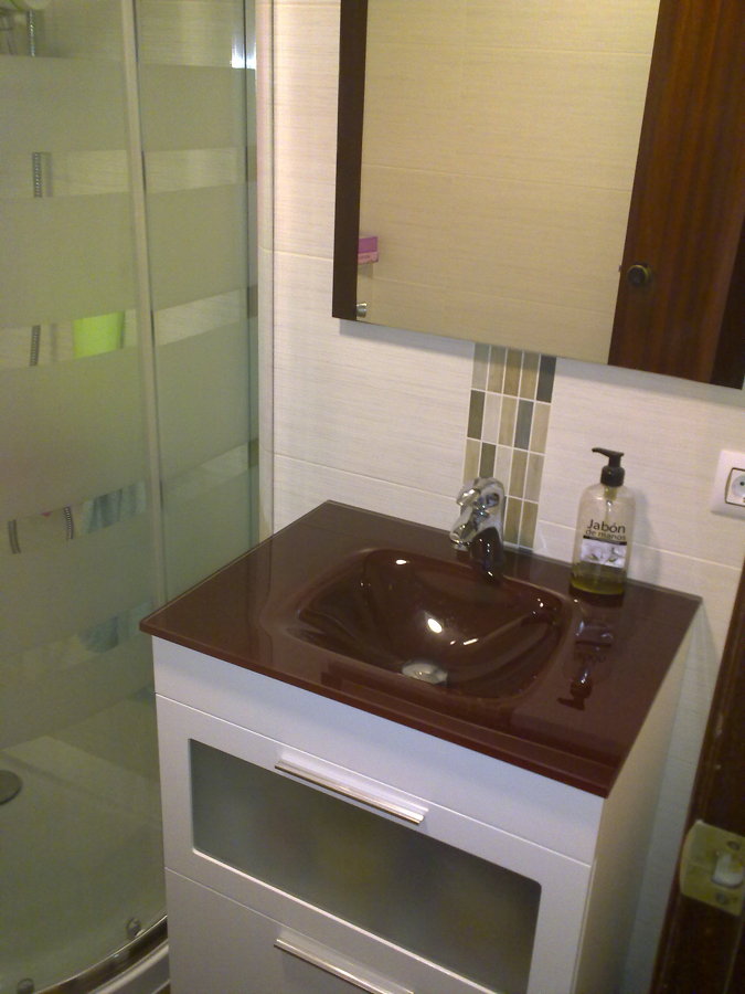 baño en bario de la luz