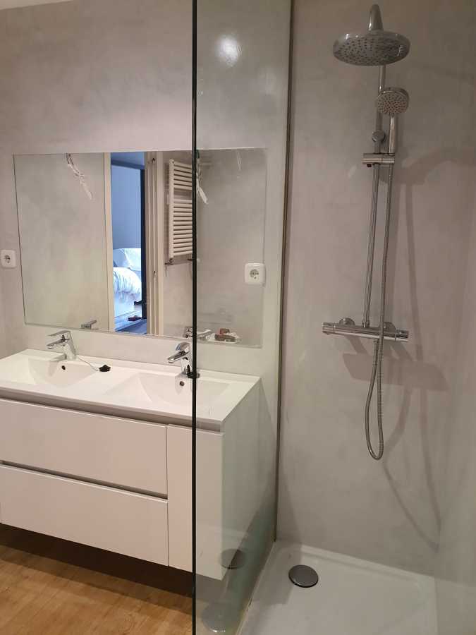 BAÑO GRIS PERLA TRADICIONAL