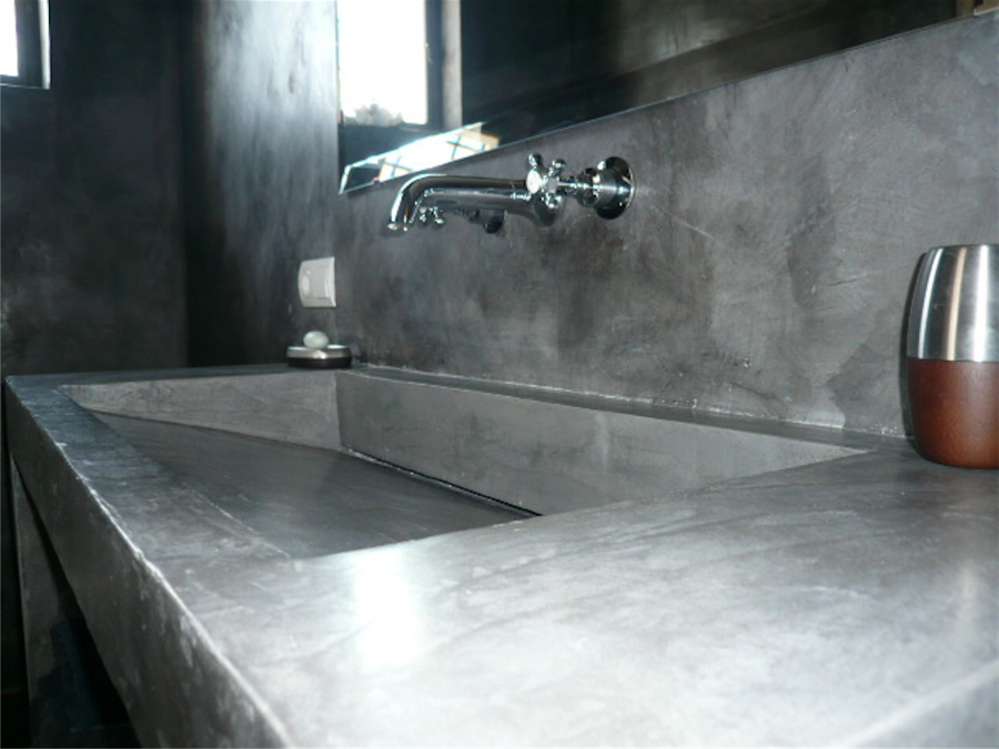 Baño integral en microcemento