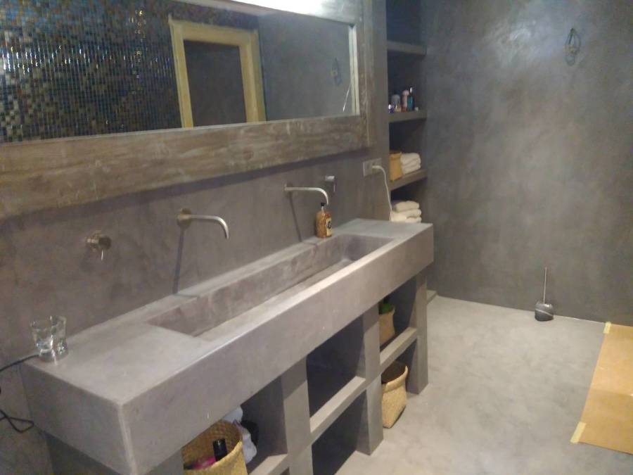 Baño Microcemento.