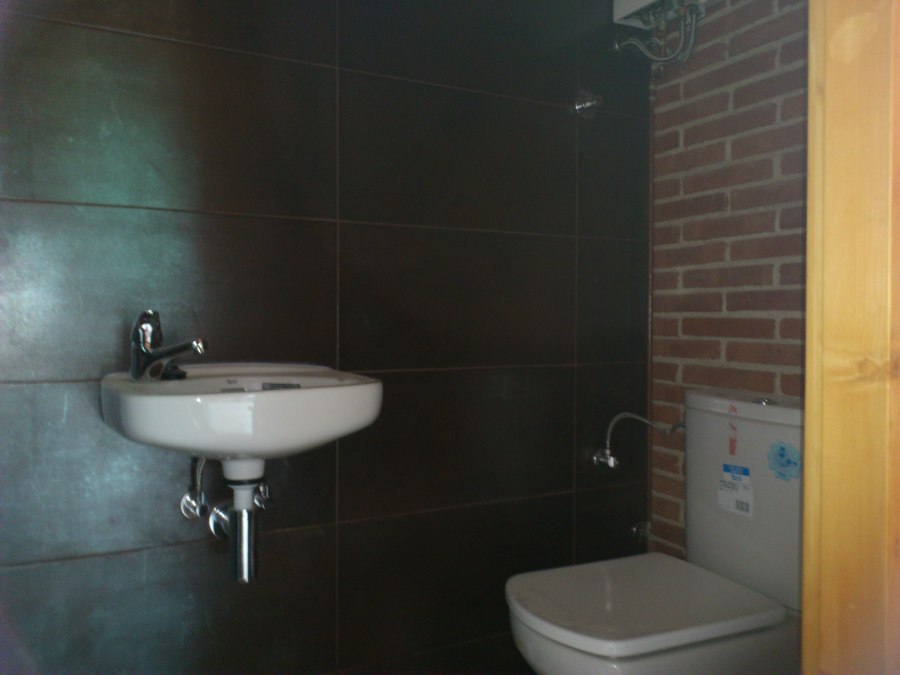 Baño minimalista