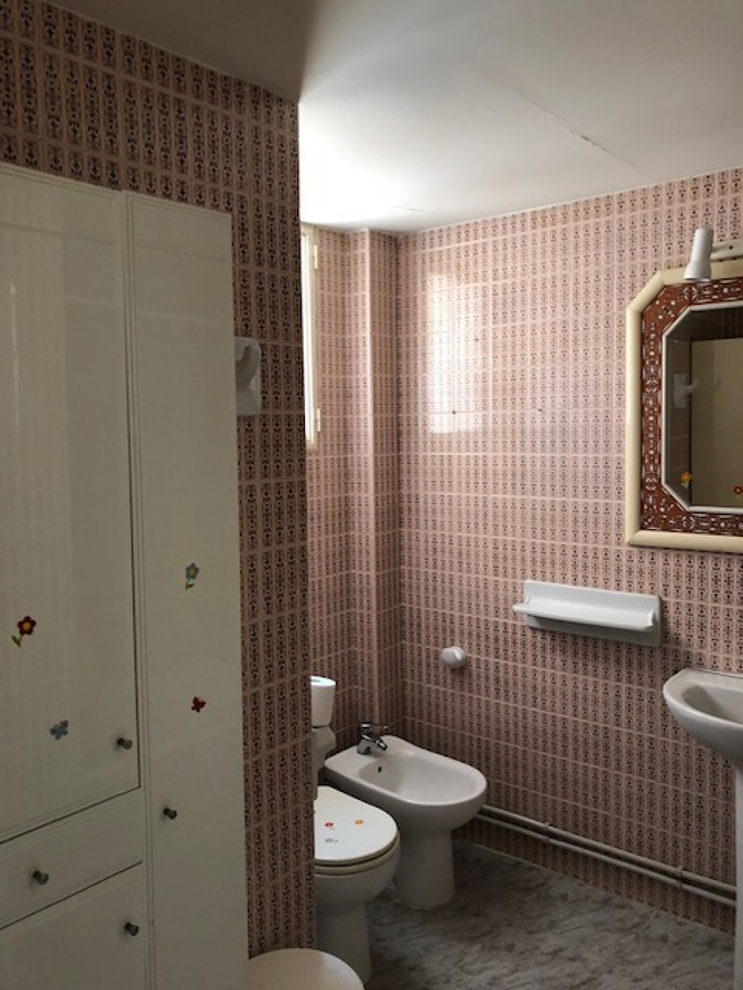 Baño principal antes