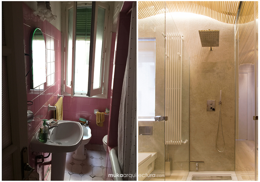 Baño Principal Antes y después