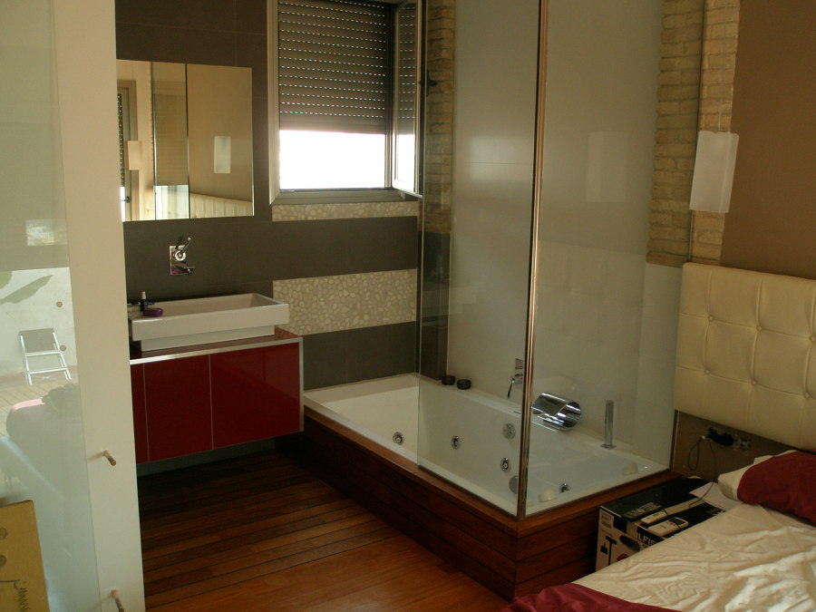 baño principal, dormitorio terminado