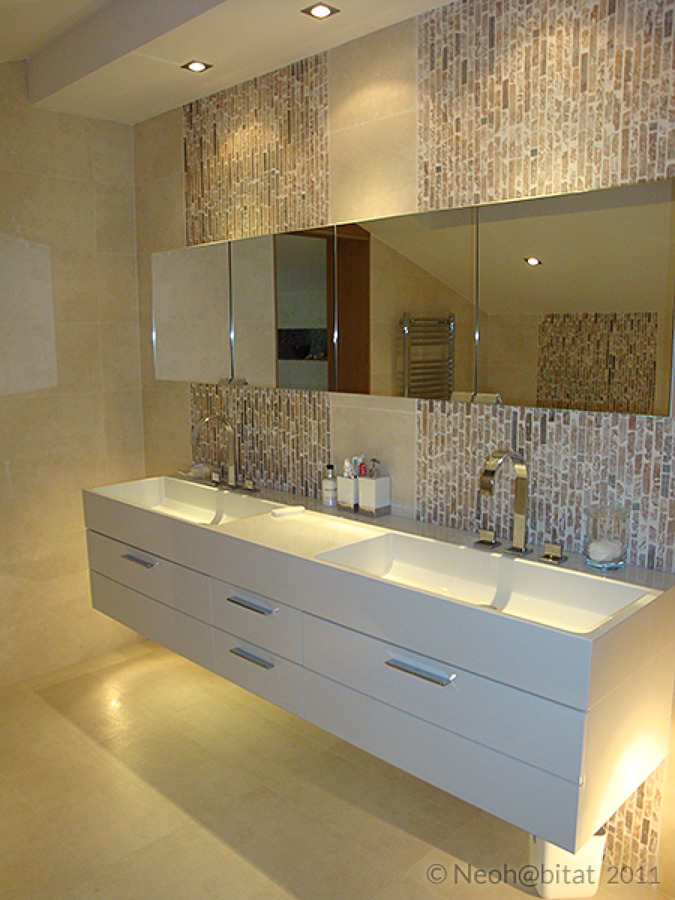 Baño Principal en la Vivienda Ampliada en Marbella